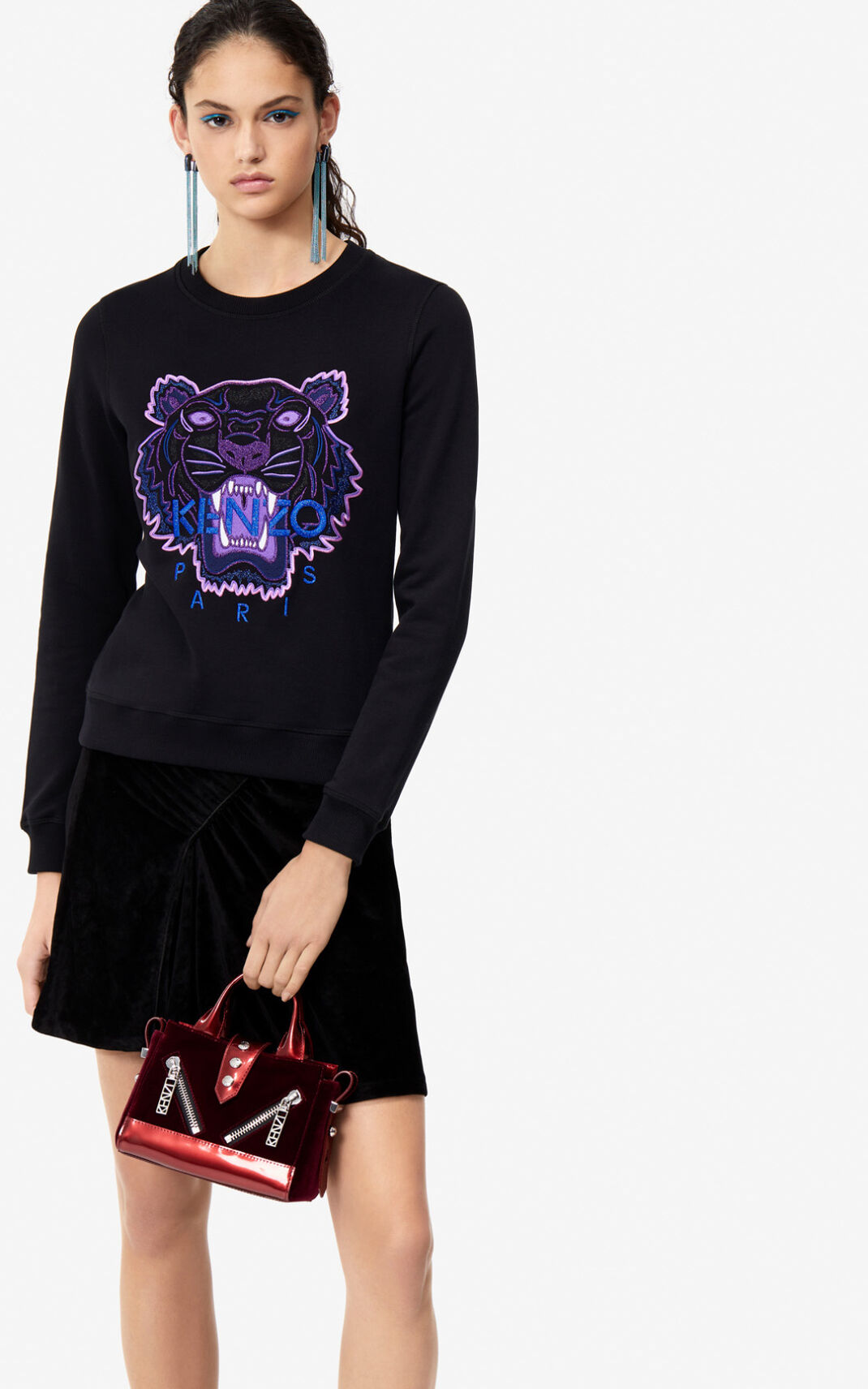 Kenzo Tiger Sweatshirt Dam | 29087-GVPE